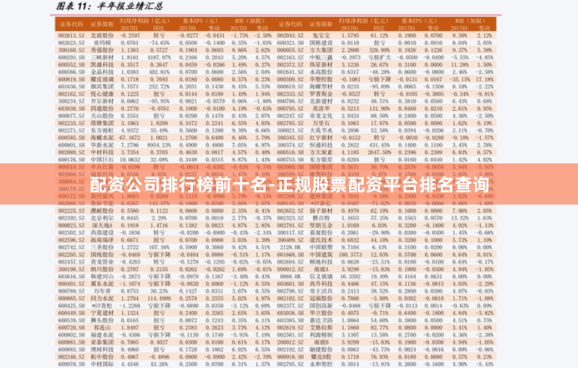 配资公司排行榜前十名-正规股票配资平台排名查询