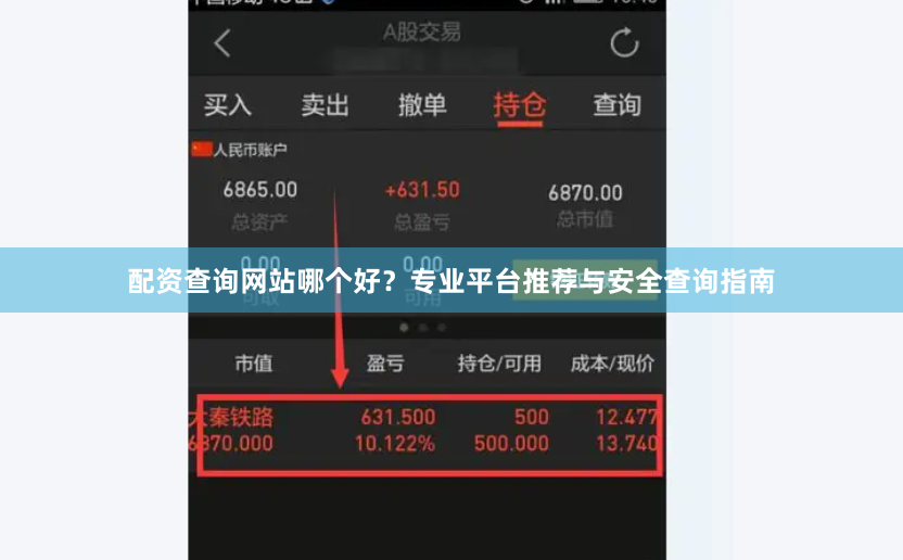 配资查询网站哪个好？专业平台推荐与安全查询指南